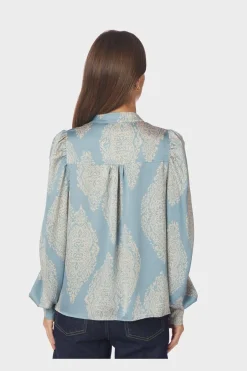 Nnrosslyn Paisley Drop Blouse 163976