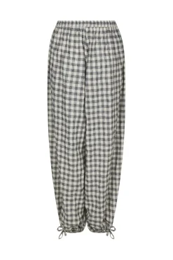 Nnroxane Balloon Check Pants 169626
