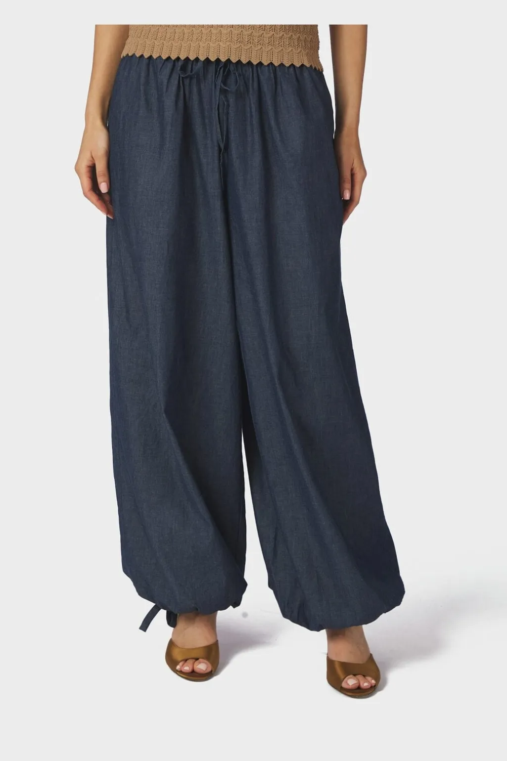 Nnroxane Balloon Denim Pants 169312