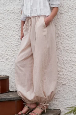 Nnroxane Balloon Linen Pants 169313