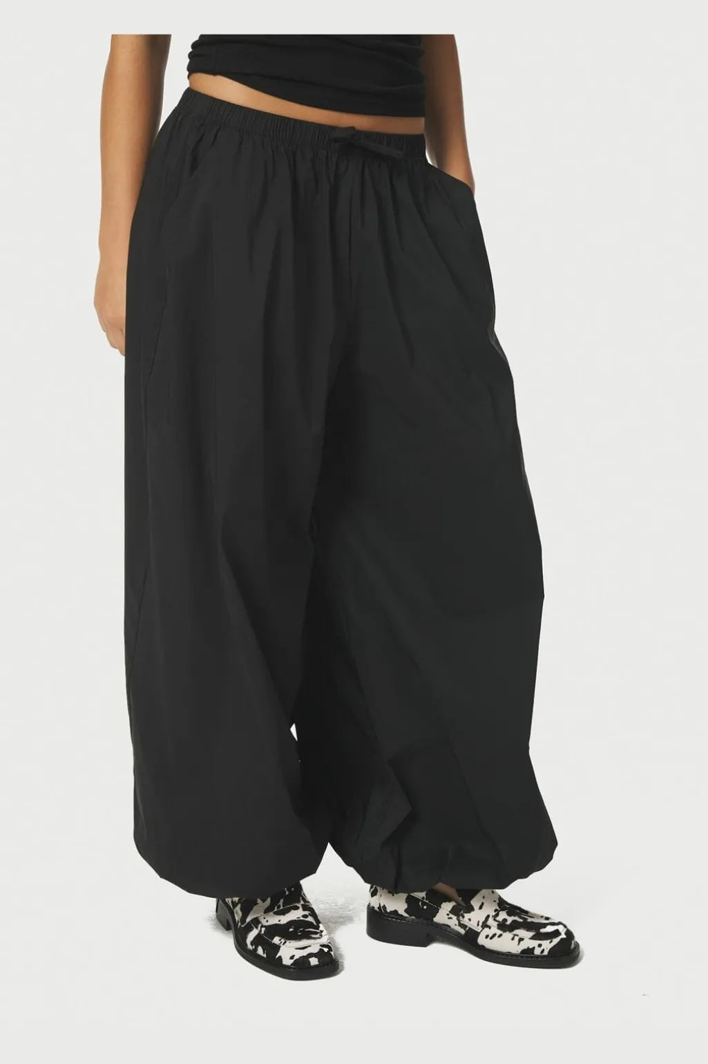 Nnroxane Balloon Poplin Pants 167403