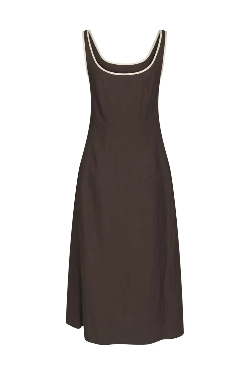 Nnsafinan Linen Contrast Dress 168961