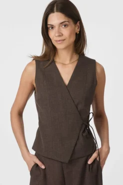 Nnsamara Melange Waistcoat 165293