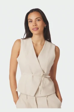 Nnsamara Ramie Waistcoat 165105