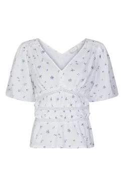 Nnsapura Flower Dobby Blouse 166044
