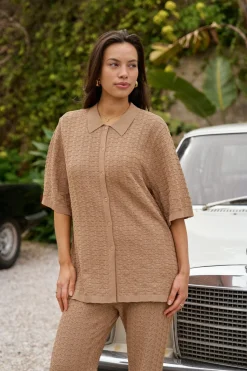 Nnsette Fine Crochet Blouse 168327