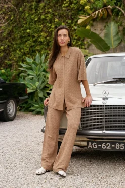 Nnsette Fine Crochet Blouse 168327