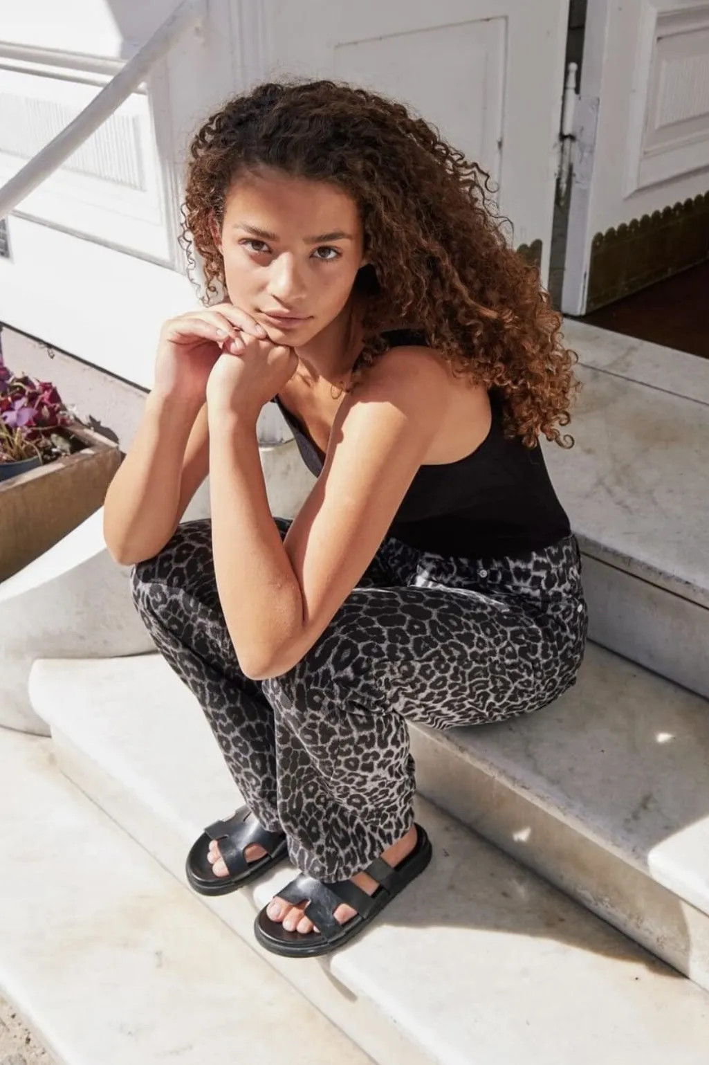 Nnsimona Leopard Pants