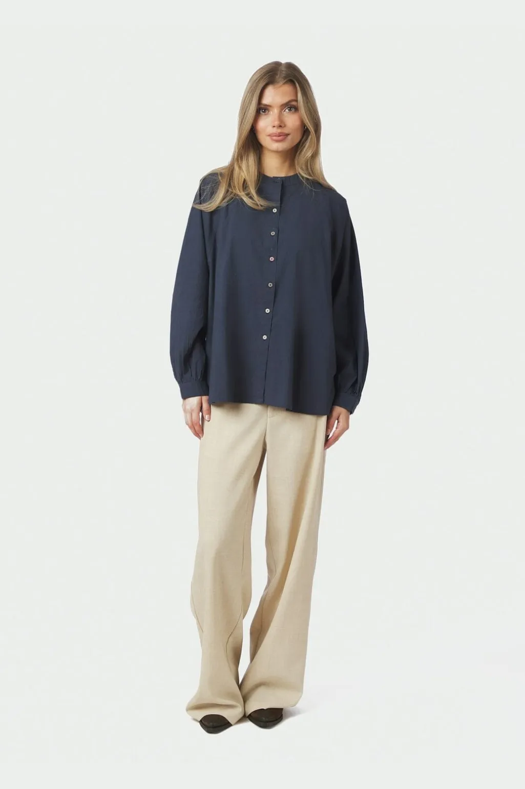 Nnsolane C Poplin Shirt 168066