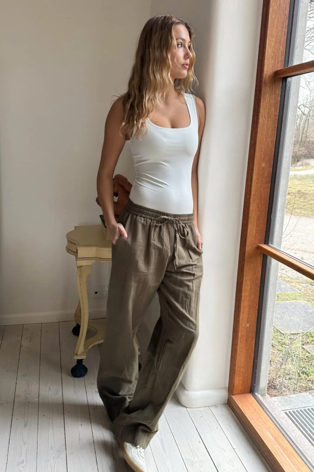 Nnsonar Linen Pants