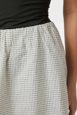 Nnstela Small Check Skirt 165421