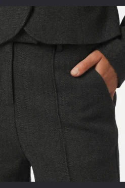 Nnsury Herringbone Pants 166366