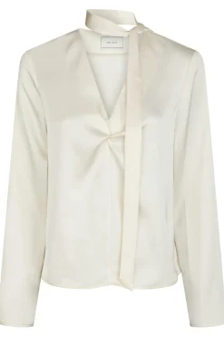Nnsusanna Heavy Sateen Blouse 165018