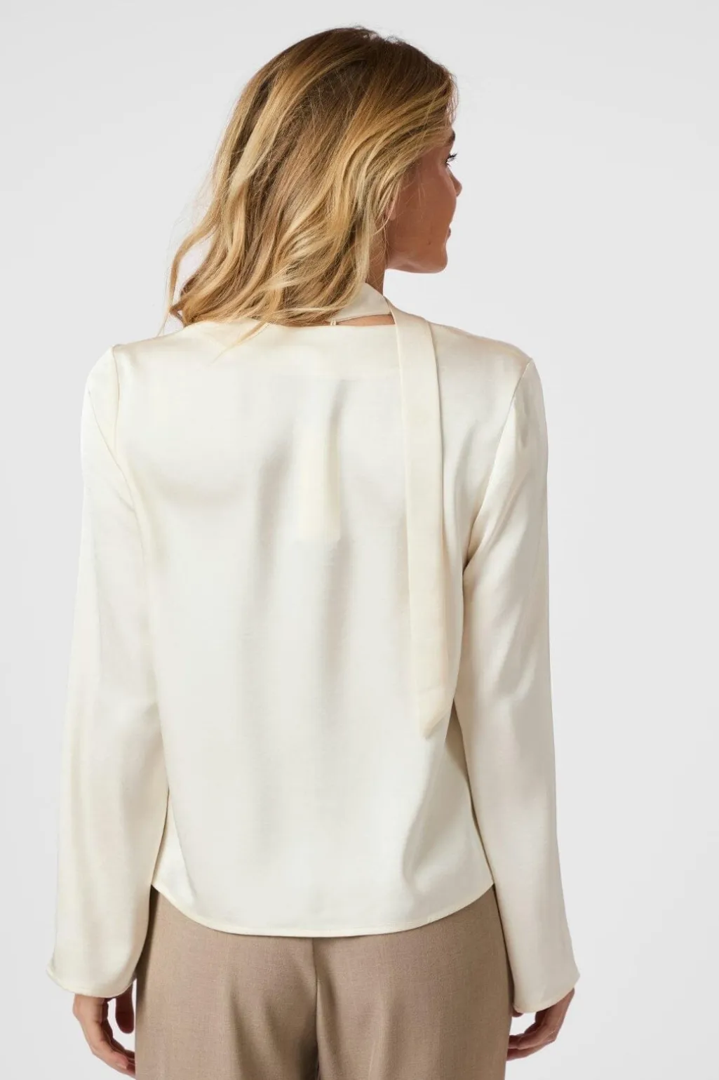 Nnsusanna Heavy Sateen Blouse 165018