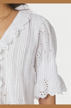 Nntalise Emb Blouse 168711