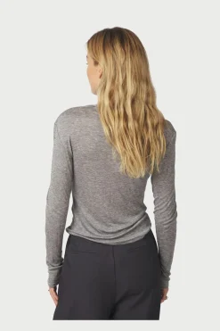 Nnteddu Fine Rib Blouse 167164
