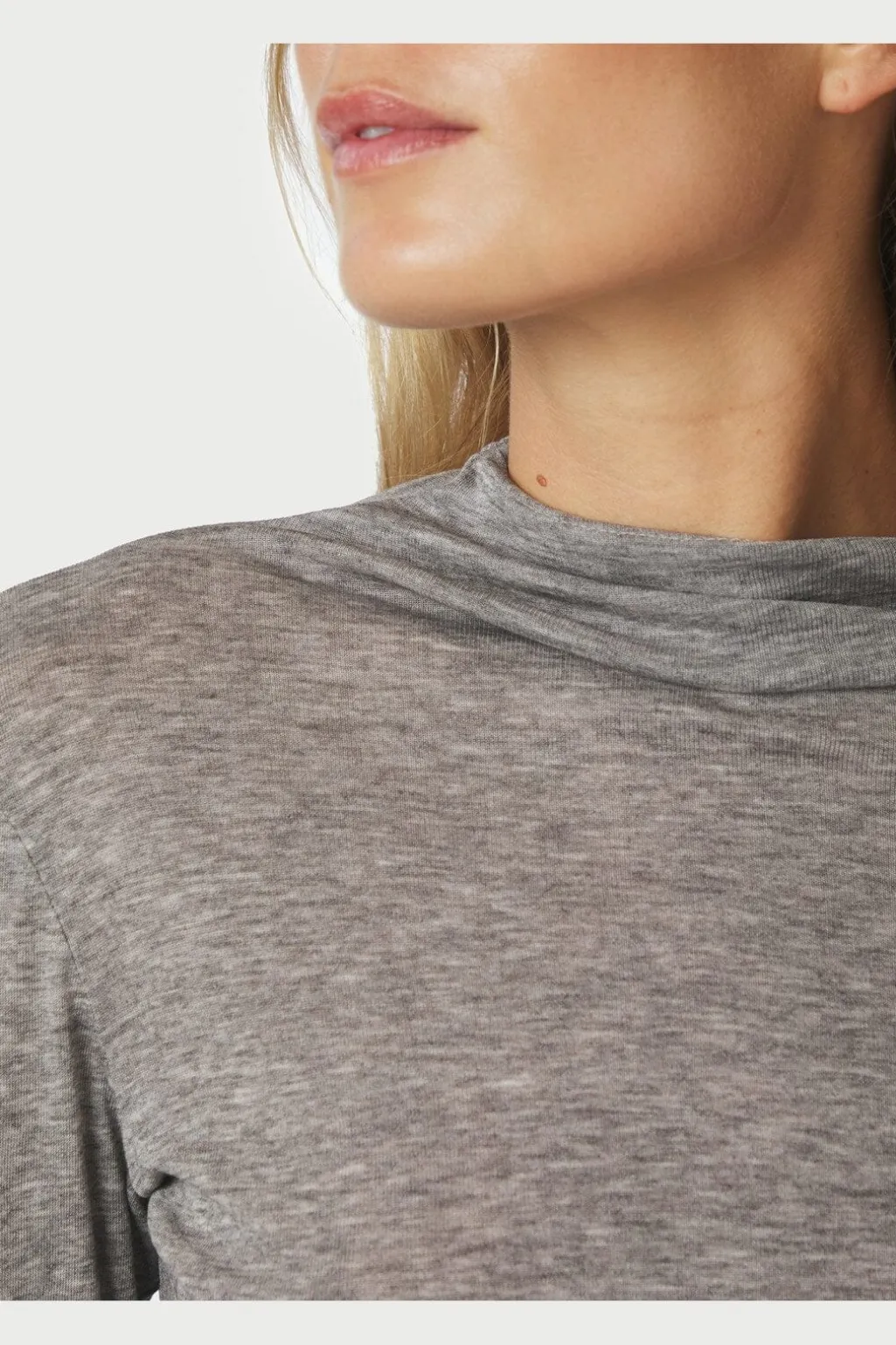 Nnteddu Fine Rib Blouse 167164