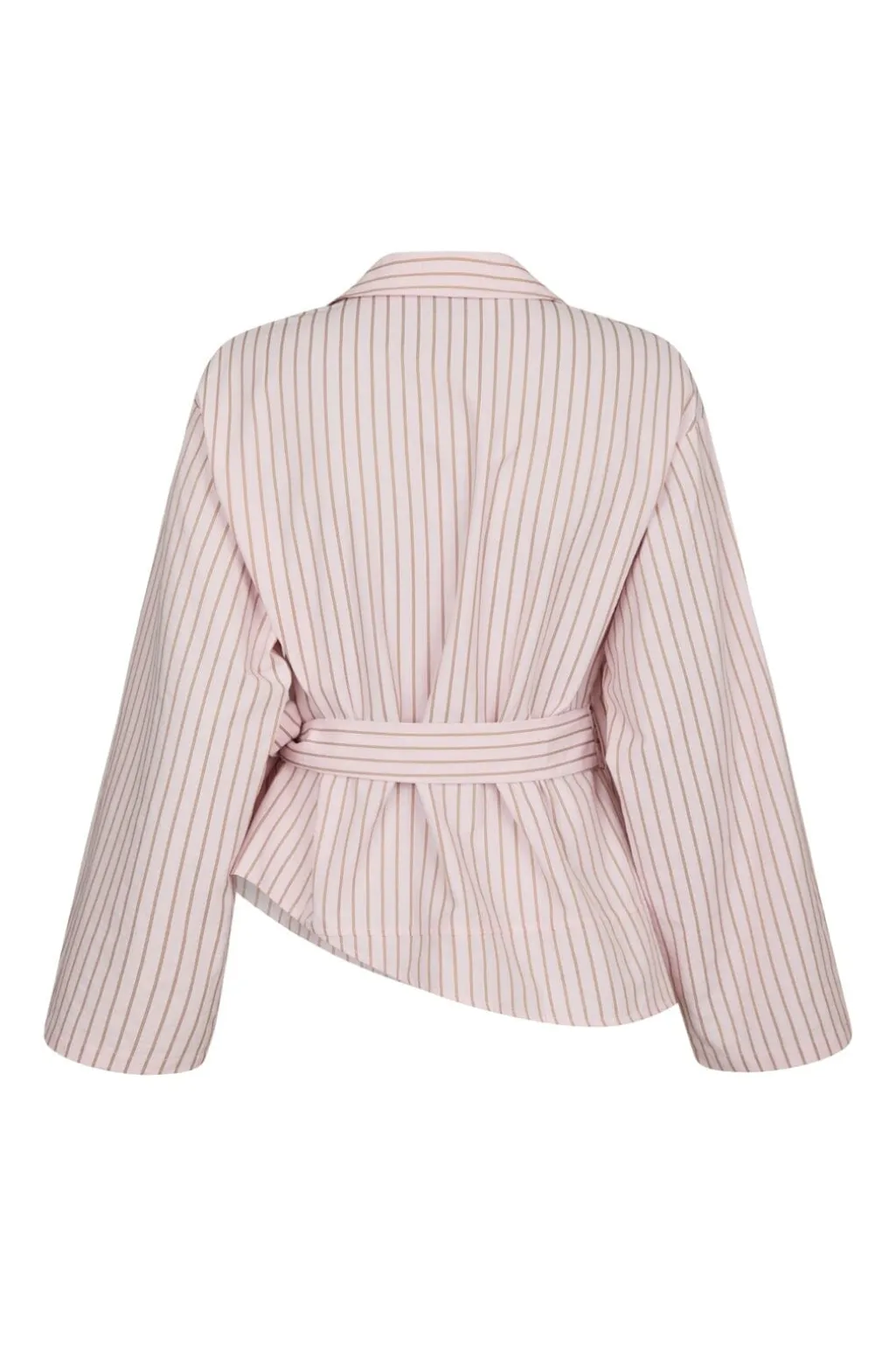 Nntifuna Stripe Wrap Shirt 167535