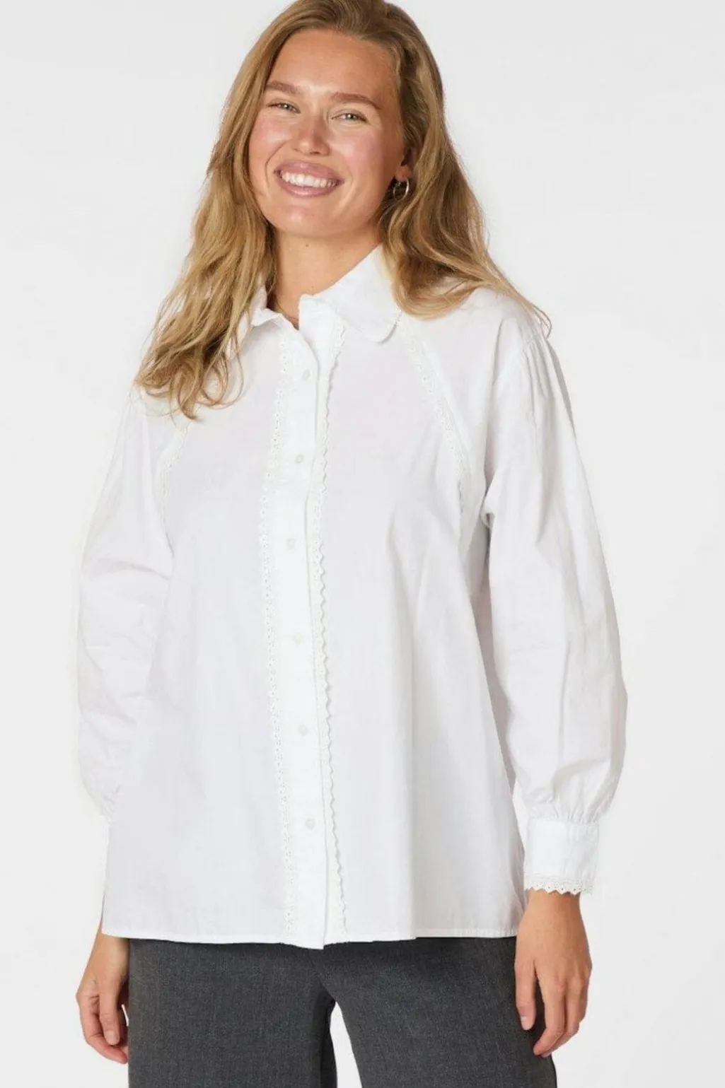 Nntilly C Poplin Shirt 163534