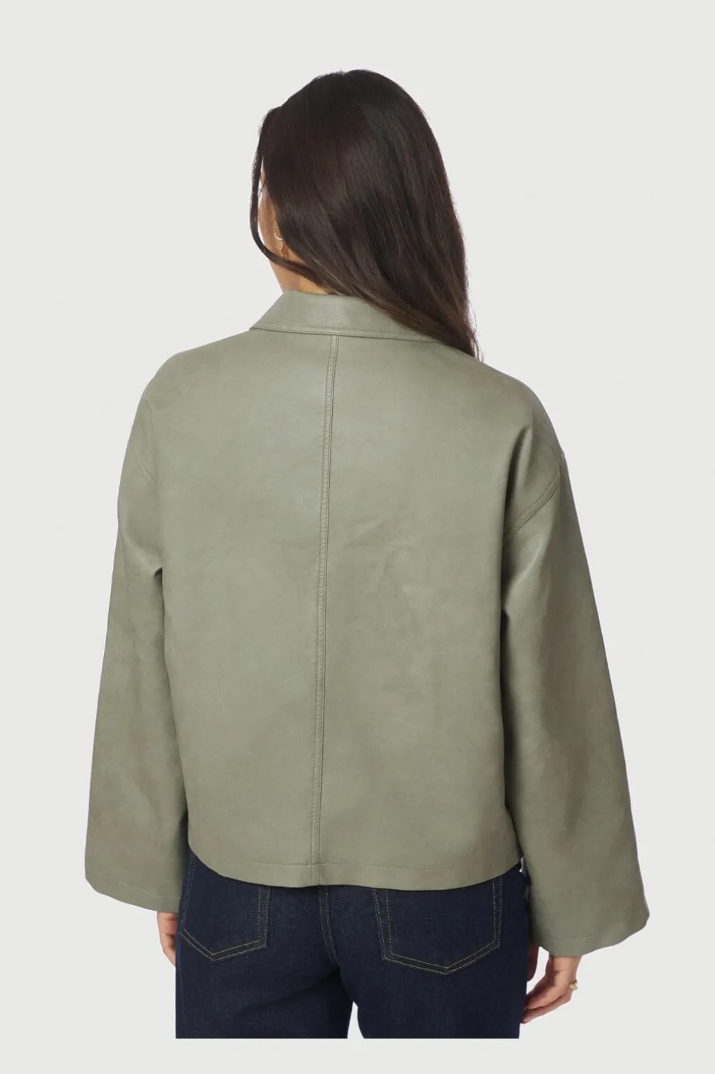 Nntitan Faux Leather Jacket 164002