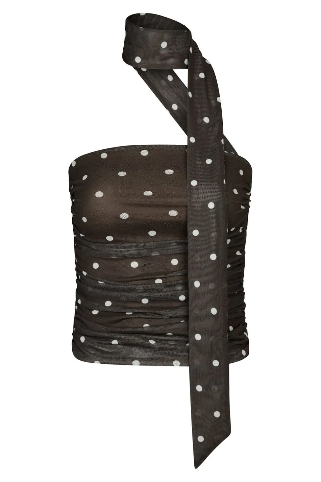 Nntorinti Mesh Dot Top 165892