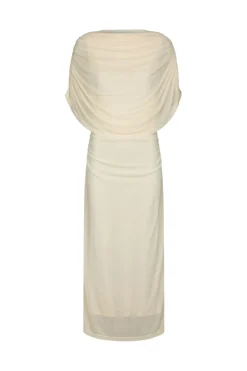 Nntottuna Long Drapy Mesh Dress 168451