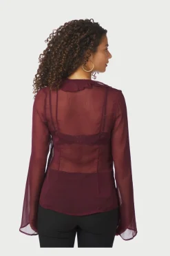 Nnvalappa Chiffon Blouse 166668