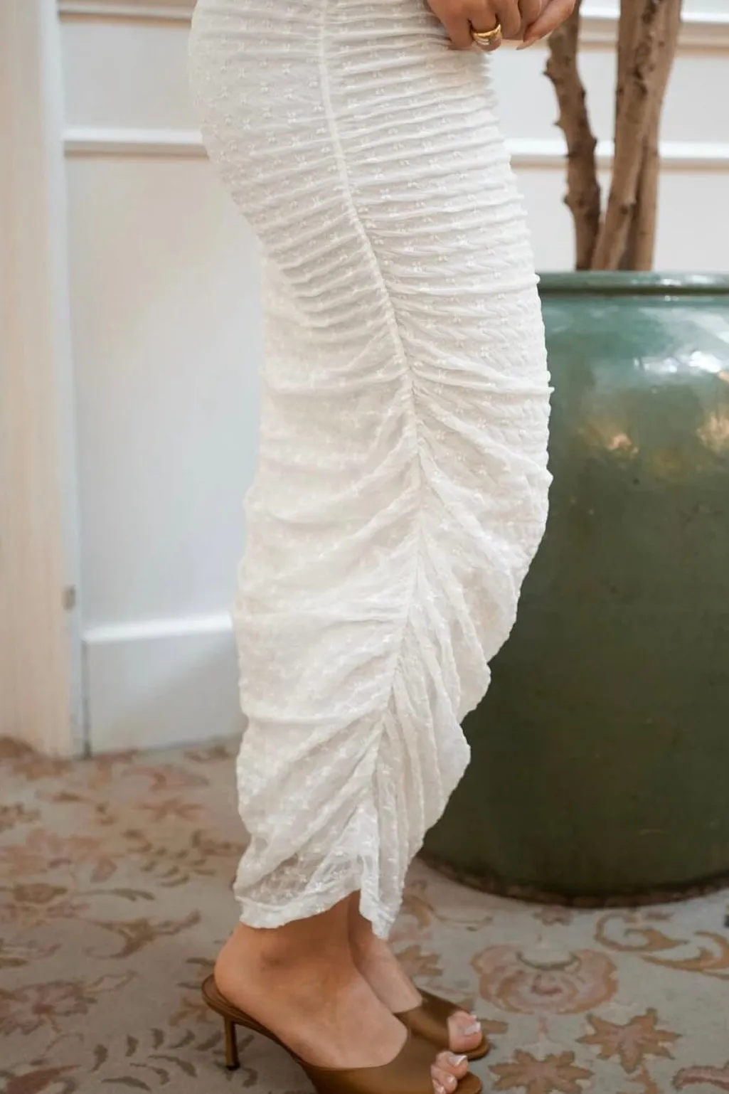 Nnvalinita Mesh Flower Dress 164904