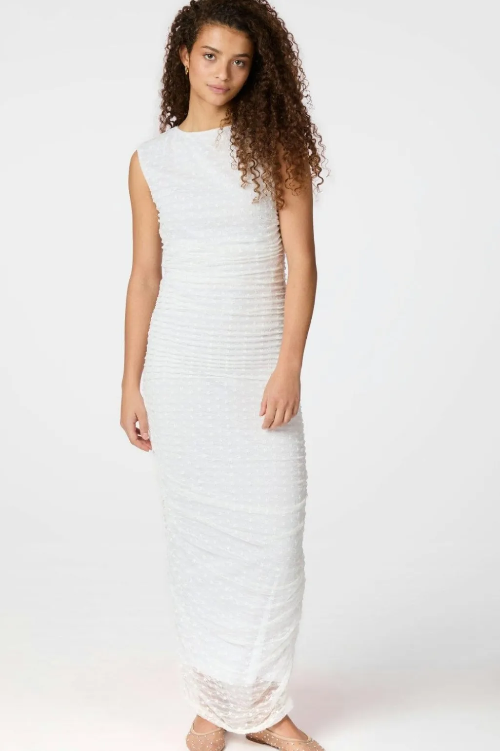 Nnvalinita Mesh Flower Dress 164904