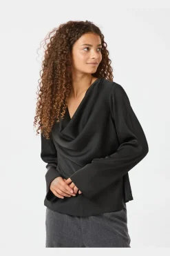 Nnvallista Soft Satin Blouse 163844