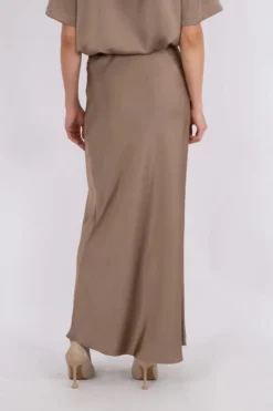 Nnvicky Heavy Sateen Skirt