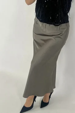 Nnvicky Heavy Sateen Skirt