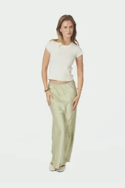 Nnvicky Heavy Sateen Skirt 159588