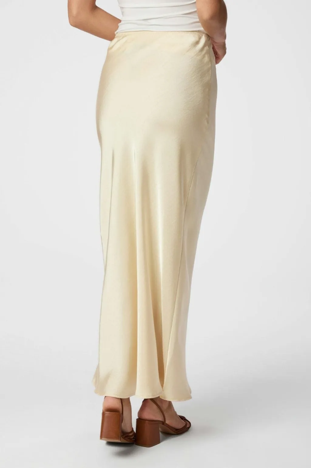 Nnvicky Heavy Sateen Skirt 159588