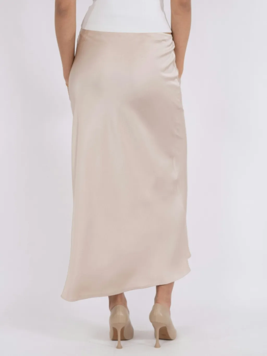 Nnvicky Heavy Sateen Skirt