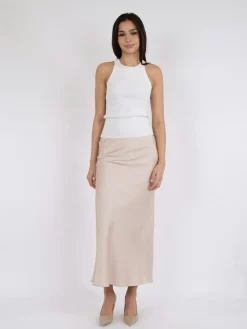 Nnvicky Heavy Sateen Skirt