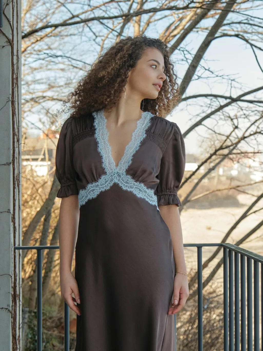 Nnvipe Lace Maxi Dress 167735