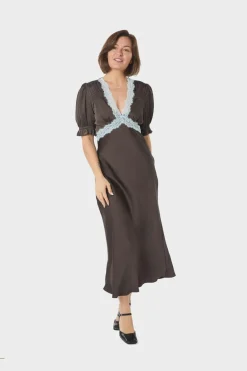 Nnvipe Lace Maxi Dress 167735