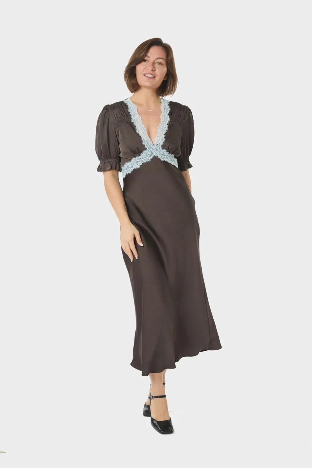 Nnvipe Lace Maxi Dress 167735