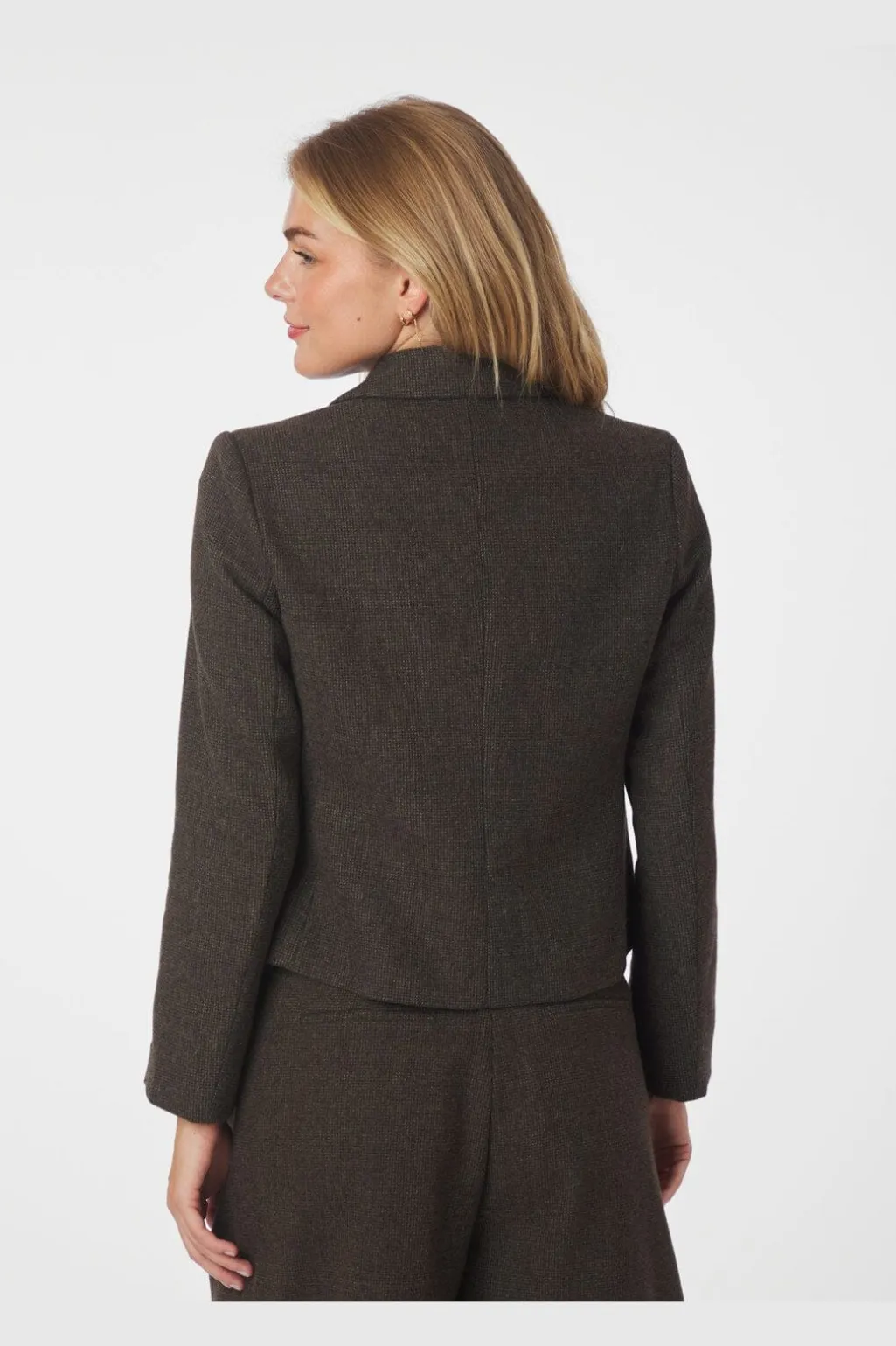 Nnwaed Mini Check Blazer 166184