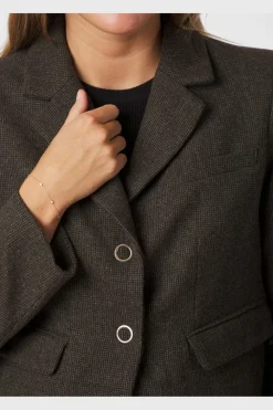Nnwaed Mini Check Blazer 166184
