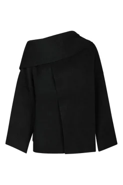 Nnwals Knit Scarf Blouse 166203