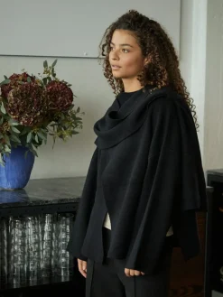 Nnwals Knit Scarf Blouse 166203
