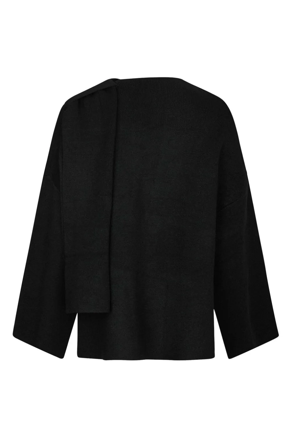 Nnwals Knit Scarf Blouse 166203