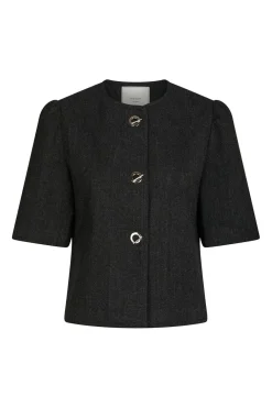 Nnxanthe Herringbone Blazer 165683