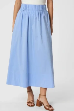 Nnyara Long Poplin Skirt 163076
