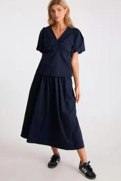 Nnyara Poplin Skirt