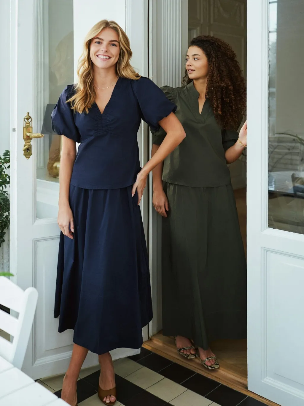 Nnyara Poplin Skirt