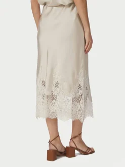 Nnyelina Heavy Sateen Skirt 169332