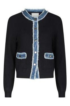 Nnzelma Knit Denim Cardigan 167245